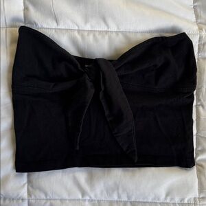 Brave Soul Black Crop Top size small